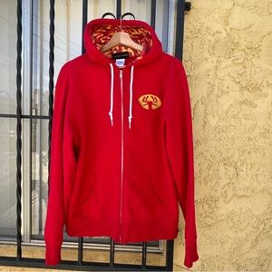 Daylight Curfew Samurai Jack Hoodie Full Zip Men M 14/100 Limited Red